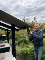 Aanbouw overkapping Bijenstal